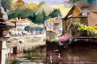 Exposition d'art : Aquarelles_Marennes-Hiers-Brouage