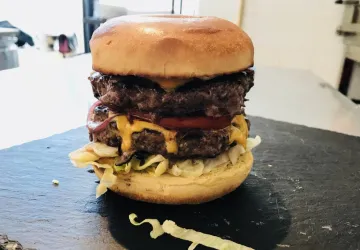 Hamburger double steak
