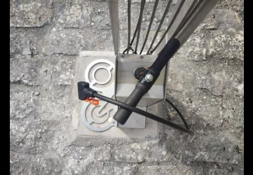 Aire de réparation de vélos_Marennes-Hiers-Brouage