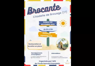 Affiche Brocante