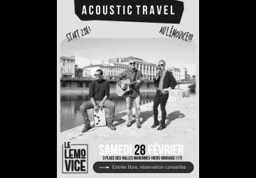 ACOUSTIC TRAVEL débarque au Lémovice !