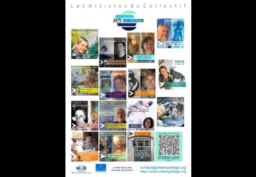 Les artistes d'Arts en partage